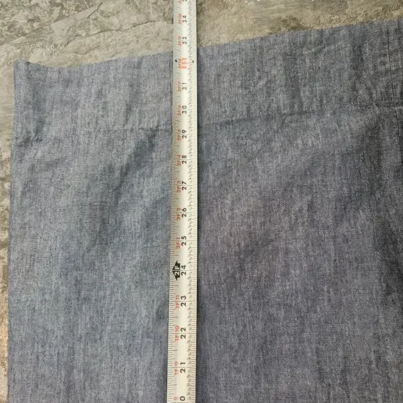 Apiece Apart Chambray Shift Dress Minimalist Modern Effortless Size 4 - Picture 4 of 7